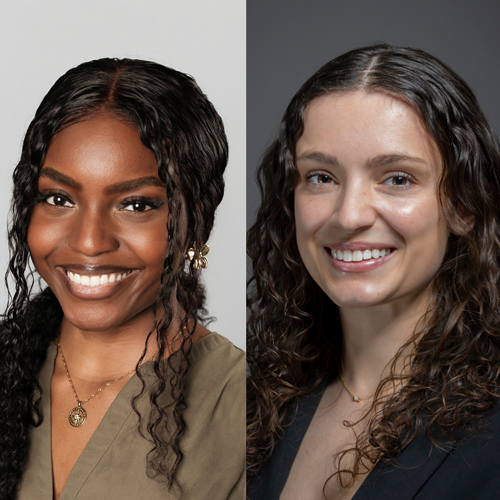 Ezinne Oguguo and Delaney McLinden