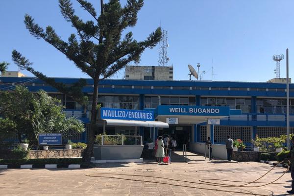 exterior of clinic in Tanzania