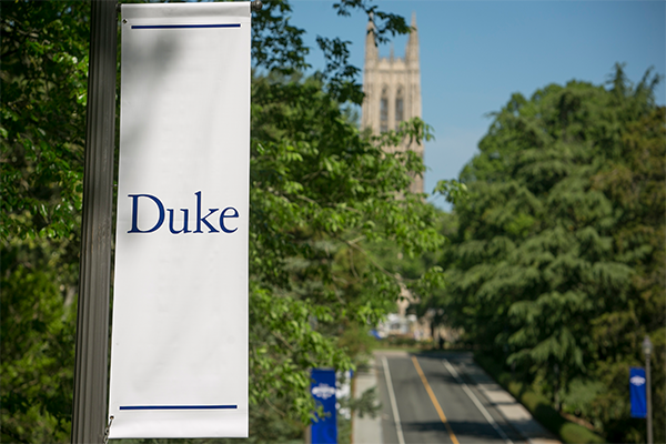 Duke Banner on Chapel Drive