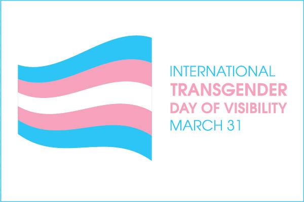 Transgender Flag. International Transgender Day of Visibility, March 31