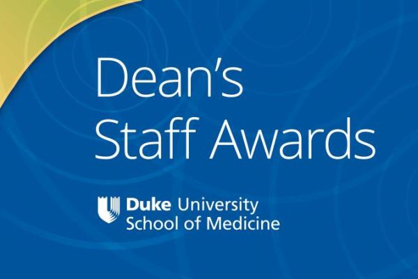 graphic: Dean's Staff Awards