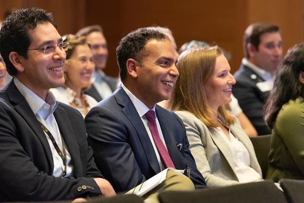 DCLP participants laughing at a graduation ceremony