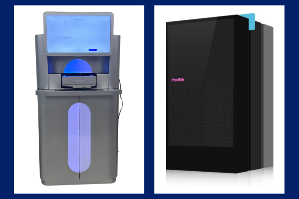 Illumina X Plus machine and PacBio REvio machine