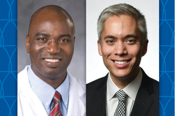 Rasheed Gbadegesin, MD, and Andrew Landstrom, MD, PhD