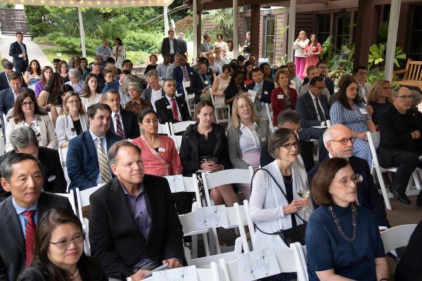 Audience at Spring Faculty Celebration 