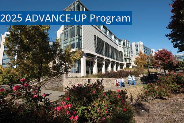 "2025 ADVANCE-UP Program" background of Trent Semans Buildling