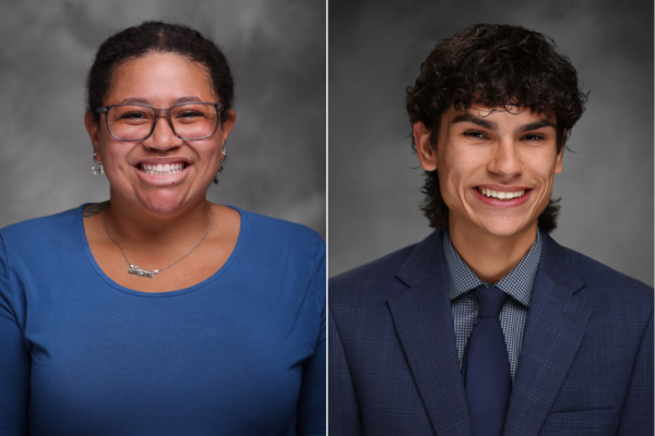 collage of braden and ahriyanna's headshots