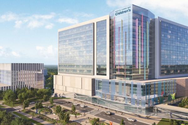 Conceptual rendering of North Carolina Children's 