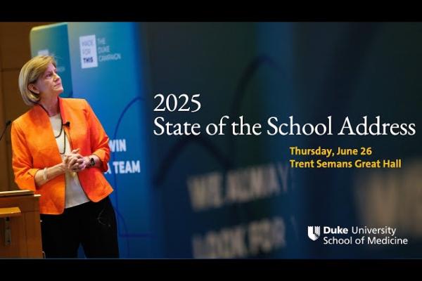 Youtube thumbnail with Mary Klotman that says 2025 State of the School Address