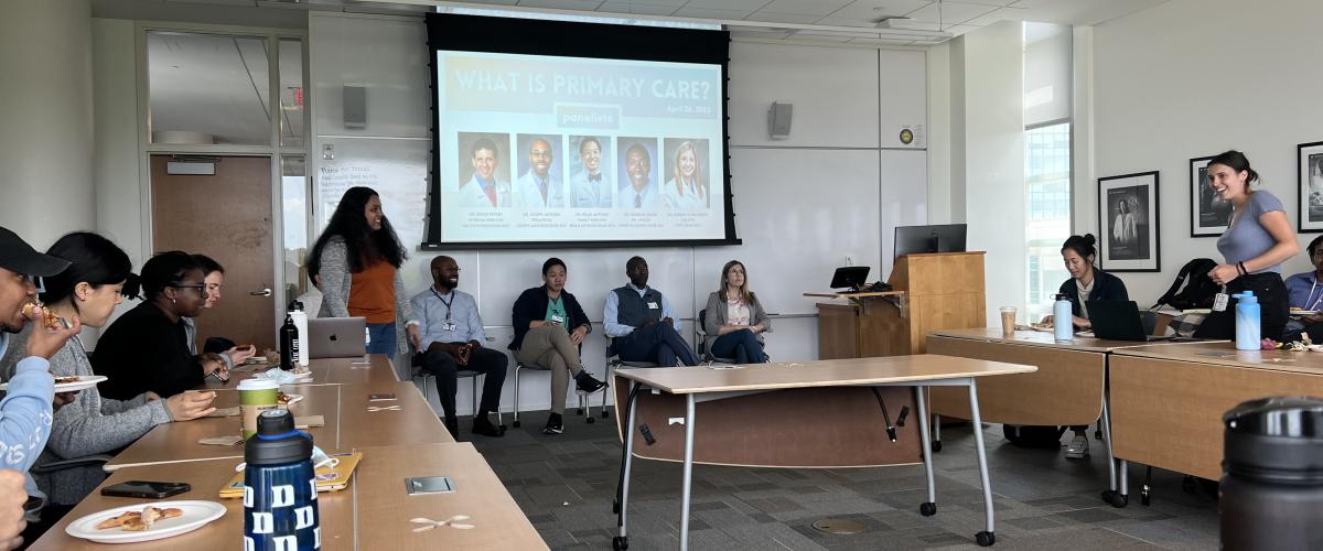 PCLT students and Primary Care Panel