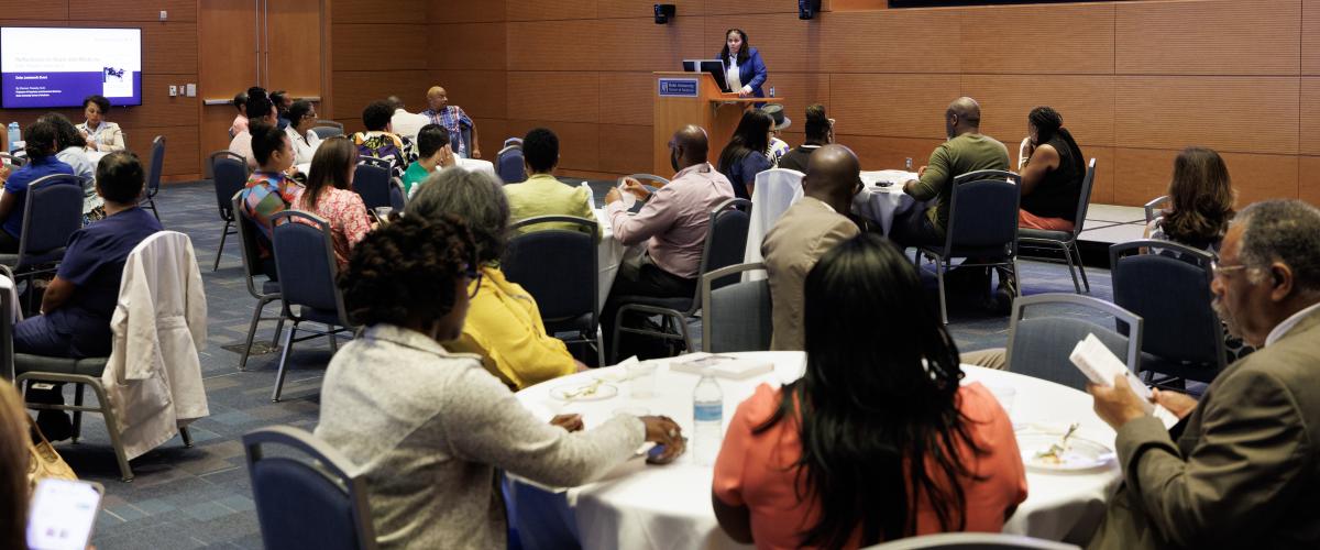 Attendees of the ME² Juneteenth event.