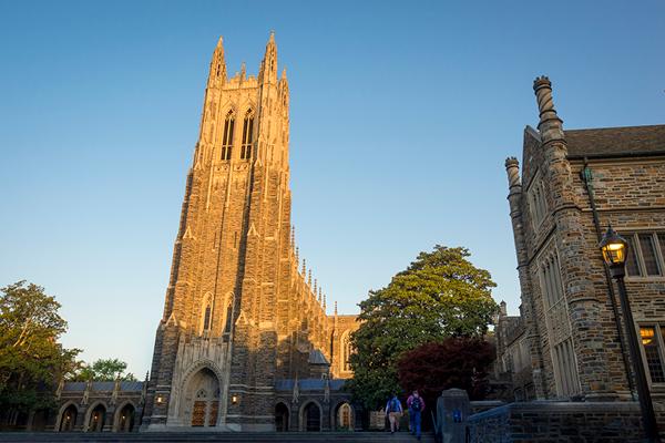 Duke Chapel Tower at Sunrise