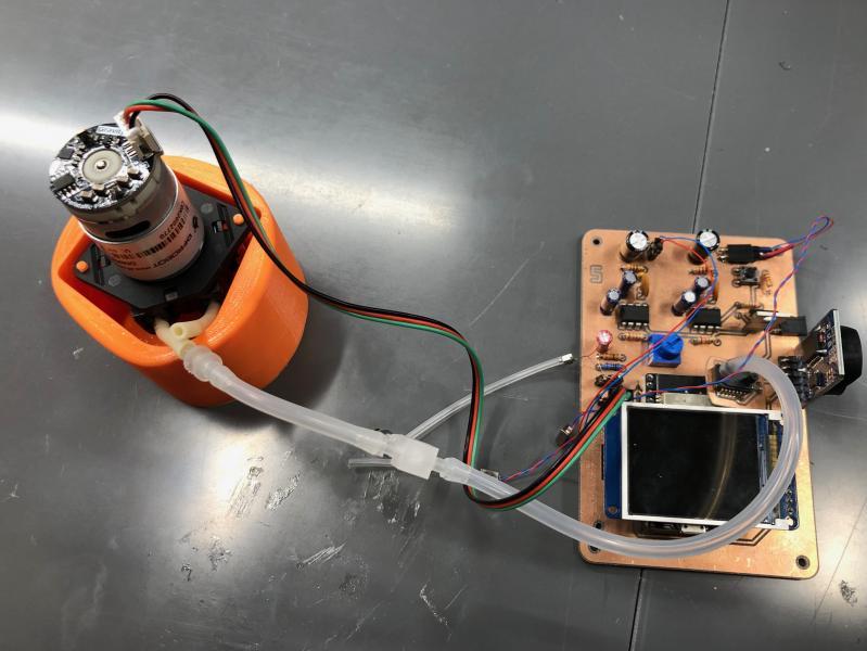 tympanometer - electric device with battery