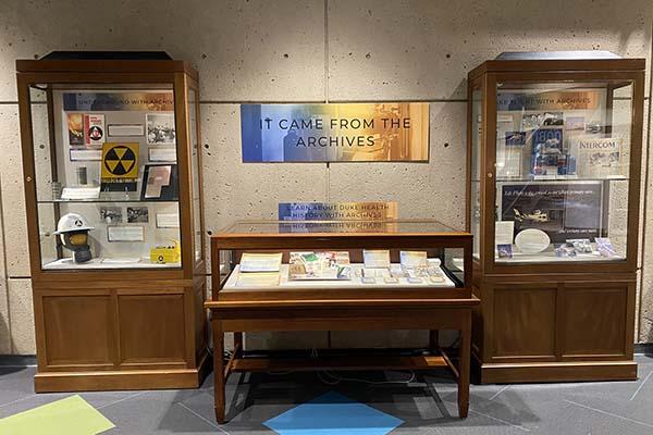 exhibit at archives and library