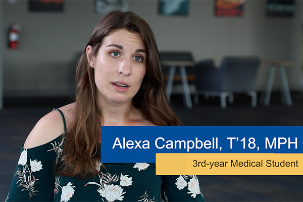 Alexa Campbell 3rd Year Medical Student Video Thumbnail