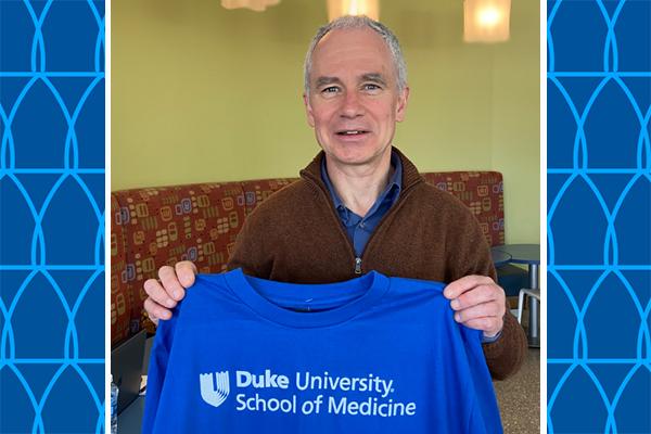 Hilmar Lapp, winner of last month’s Duke University School of Medicine Black History Month quiz