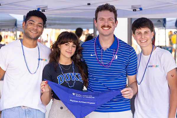 PA students at Durham Pride