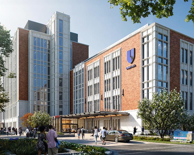 Rendering of the Duke Health Cary expansion