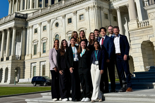 DPT students on capitol hill