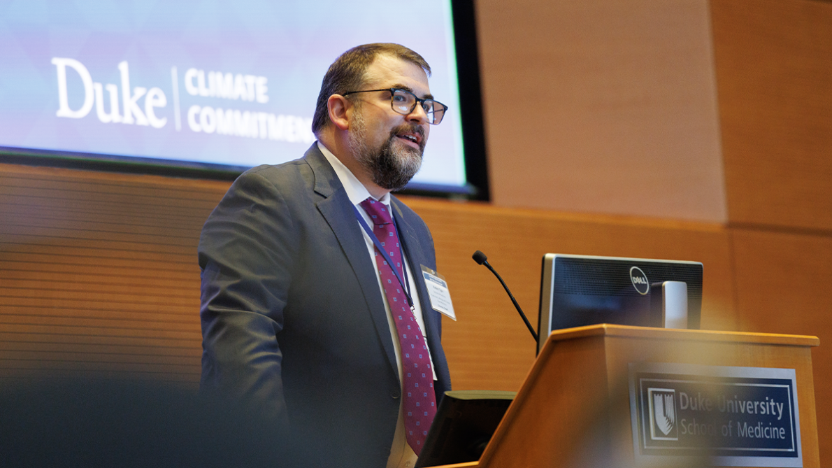 Robert Tighe, PhD gave the keynote address.
