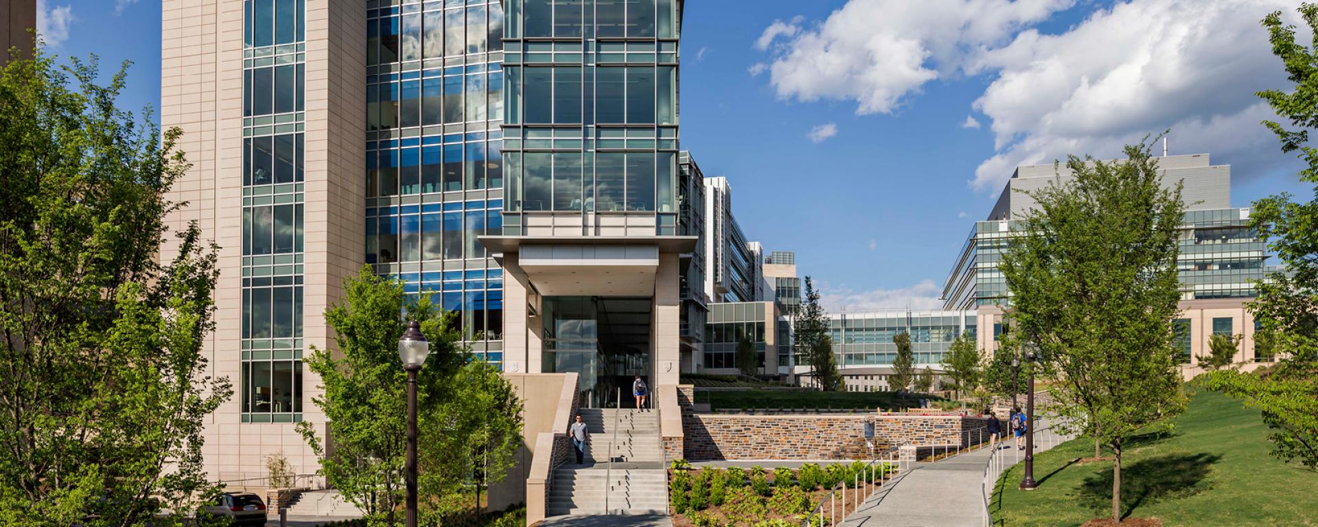 Front view of the Trent Semans Center for Health Education