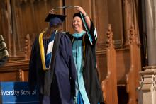 April Stouder at Graduation