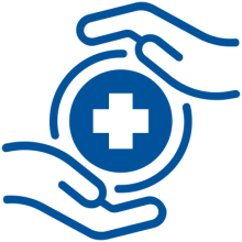MMCi Care Delivery Icon Blue