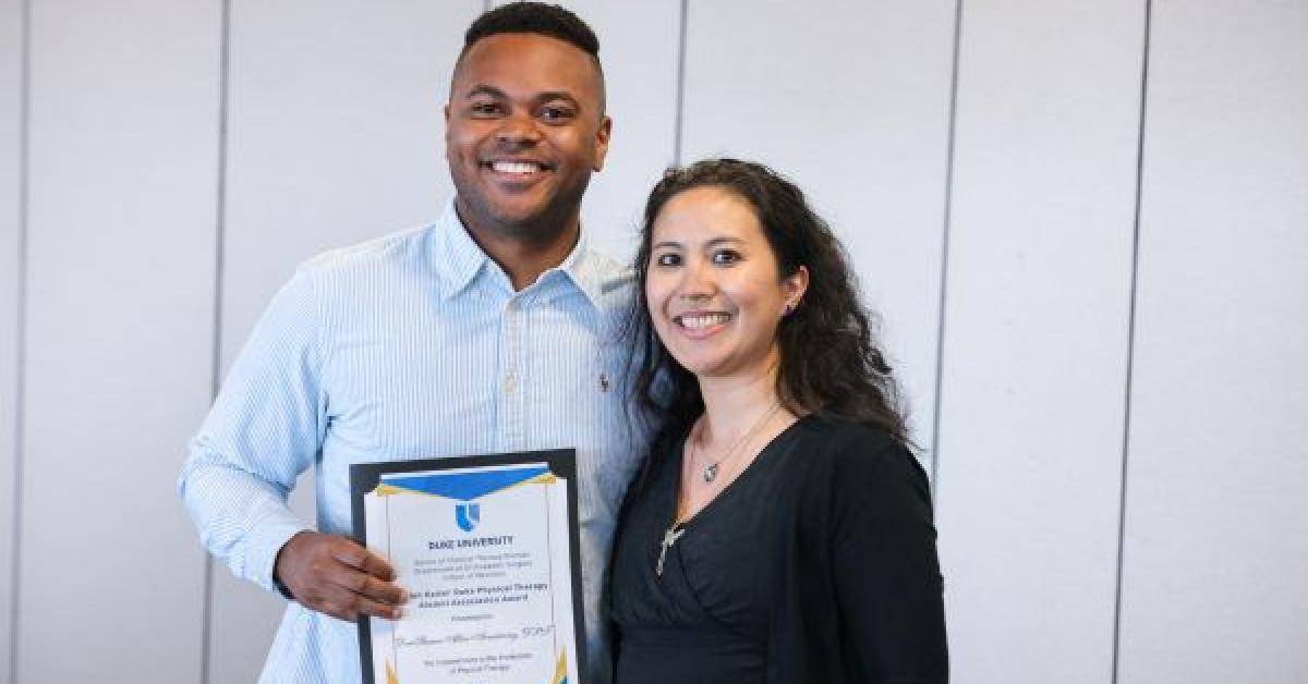 Shawn Armstrong Honored with Helen Kaiser Alumni Award Duke