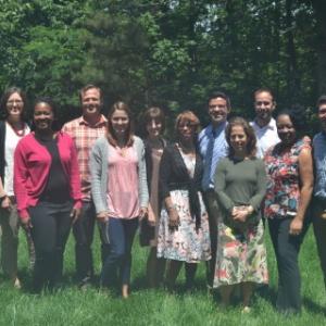 Mini-fellowship participants along with project director Jacqueline Barnett and co-project director Sandro Pinheiro.