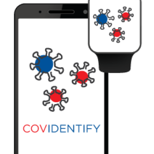 CovIDENTIFY on smart phone and watch