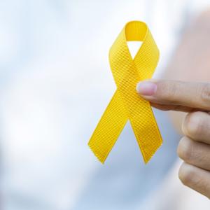 Yellow ribbon for suicide Awareness