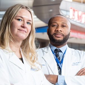 Krista Haines, DO and Anthony Eze, MD