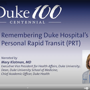 Remembering Duke Hospital's Personal Rapid Transit (PRT) video thumbnail