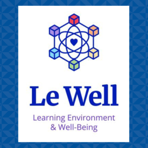Le Well Logo. Learning Environment & Well-being