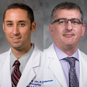 Portraits of Dr. Seth Cohan and Dr. David Hasan