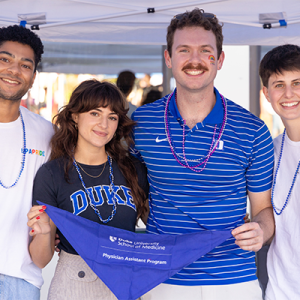 PA students at Durham Pride