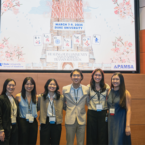 The six Duke School of Medicine students who served as National Conference Directors 