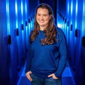 Portrait of Amanda Randles, director of the new Duke Center for Computational and Digital Health Innovation 