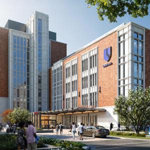 Rendering of the Duke Health Cary expansion